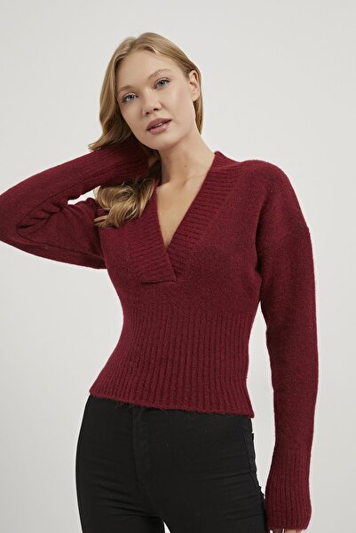 Arma Life Armalife 5080 Deep V-Neck Premium Women's Sweater