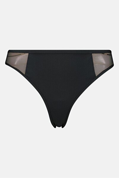 Calvin Klein Women Brand Logo Bikini Bottom, Black