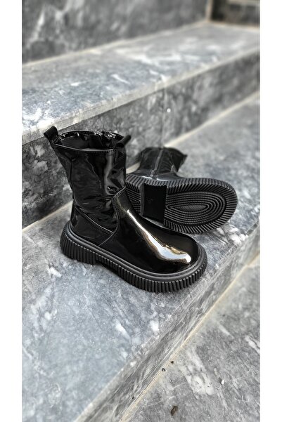 ÖYKÜMMM Kız Çocuk Siyah Bot