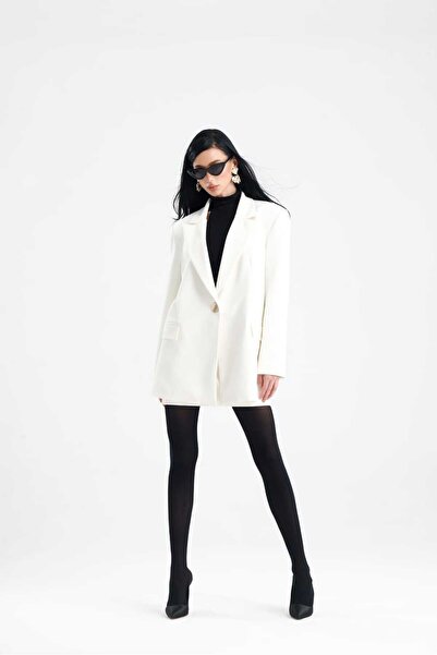 GACA COLLECTION JADİDA Дълъг блейзър и пола, комплект от горна и долна част, ...