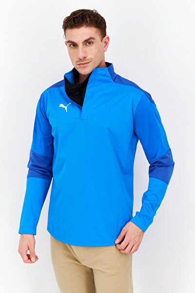 Puma Men Sportswear Fit Half Zip Training Sweatshirt, Blue