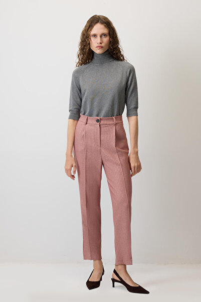 Touché Privé Striped Pleated Pant