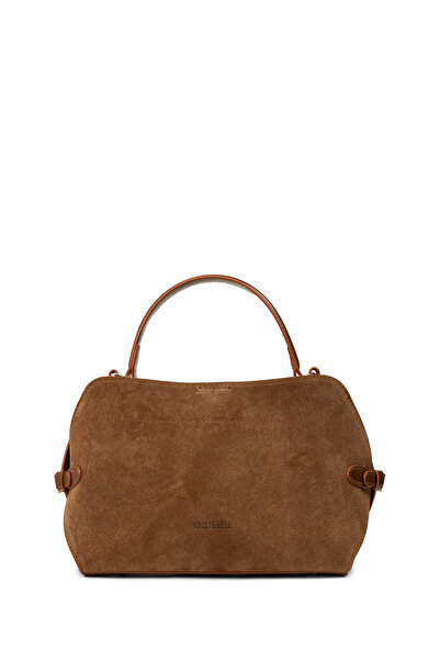 Deery Genuine Suede Tan Color Women's Handbag