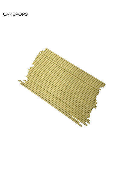 PASTRY PLANET Paper Lollipop Stick & Cakepops Stick & Heat Resistant Yellow 2...