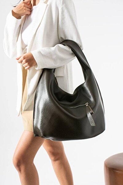 change time Geantă de umăr casual de dimensiuni mari cu buzunar din spate Lăț...