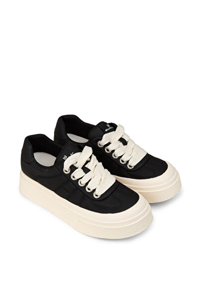 Deery Women's Black Sneaker Shoes