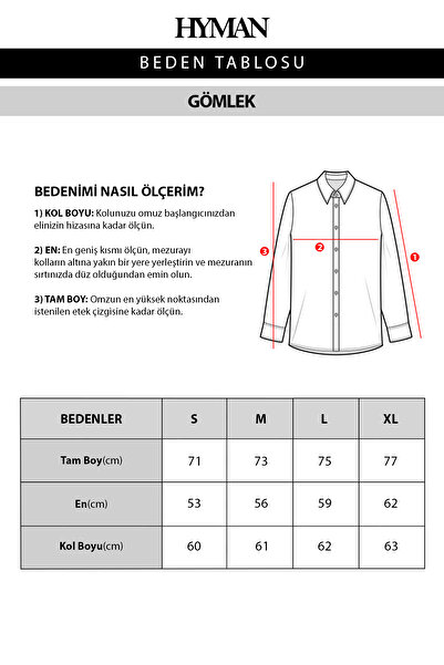 HYMAN Men's Oversized Cut Aerobin Shirt