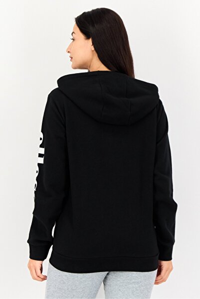 Ellesse Women Sportswear Fit Long Sleeve Training Hoodie, Black