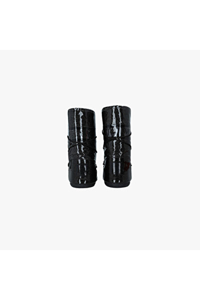 MOON BOOT Icon Glitter "Black"