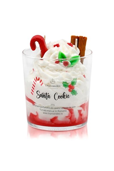 Liryo Candles Lumânare parfumată din ceară de soia 100%, Liryo Candles, 200g ...