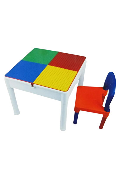 LITTLE ANGEL – مجموعة طاولة تعلم الأنشطة للأطفال مع كرسي