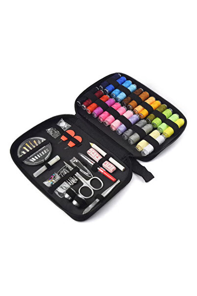 Primo Plus 130-Piece Thread Spool Sewing Tool Kit Multicolour
