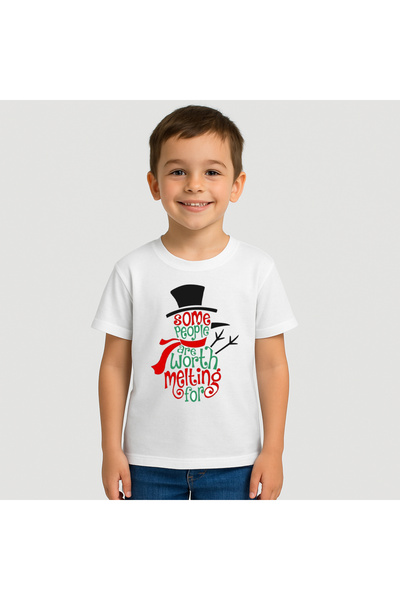 OEM Tricou Copii Baieti SnowMan 100%Bumbac