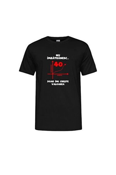 T&M Personalizare Tricou personalizat - Nu îmbătrânesc, 40 de ani, doar îmi s...