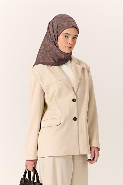 Silk Home وشاح فيلورا مخلوط بالفسكوز، نمط المنك الداكن، نمط دخاني، ملمس ناعم،...