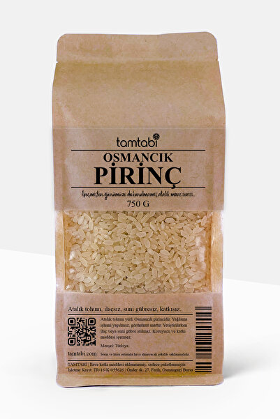 Tamtabi Osmancık Pirinç (Atalık Tohum) 750gr