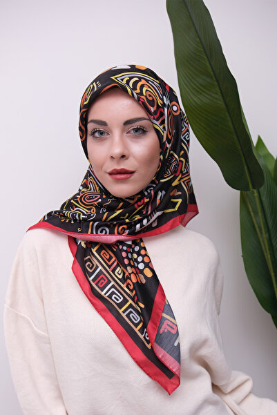 49eyşanipek وشاح ناعم رقمي بنمط مختلط ملون
