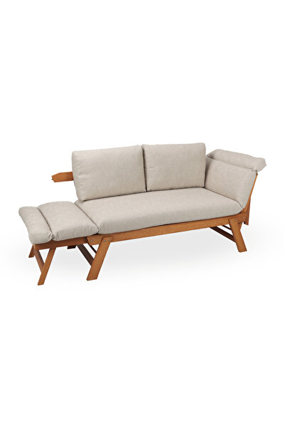 babilconcept İroko Babil Bench Balkon Bahçe Koltuk