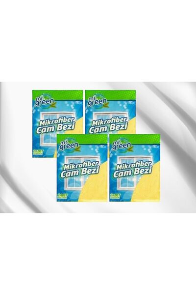 Mr Green قطعة قماش زجاجية متعددة الأغراض للتنظيف العام من مستر جرين، قماش زجا...