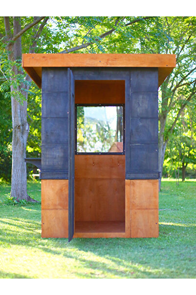 MANDU Ahşap Güvenlik Kulübesi (Güvenlik Kabini)