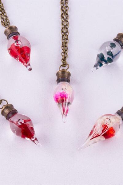 ZERO LAND LVSQVR جرة زهور مائية (154956) قلادة حيوية - عتيقة