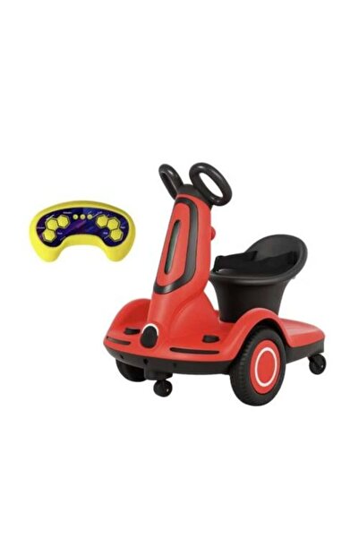 Genaric 4-Wheel Electric Scooter for Kids with 360 Degree Rotation and LED Lights - Rechargeable Battery - with Remote Control