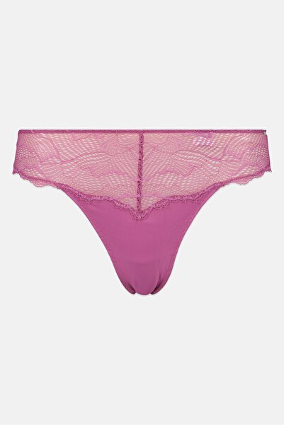 Calvin Klein سراويل داخلية نسائية منقوشة، أرجوانية