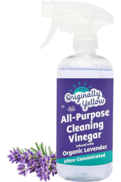 Originally Yellow بخاخ خل مقطر متعدد الأغراض، بنكهة اللافندر، 470 مل (عبوة وا...
