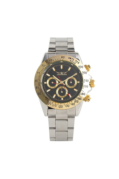 Jaragar Ceas bărbătesc 6903 negru-auriu – Design de lux, funcții multiple, af...