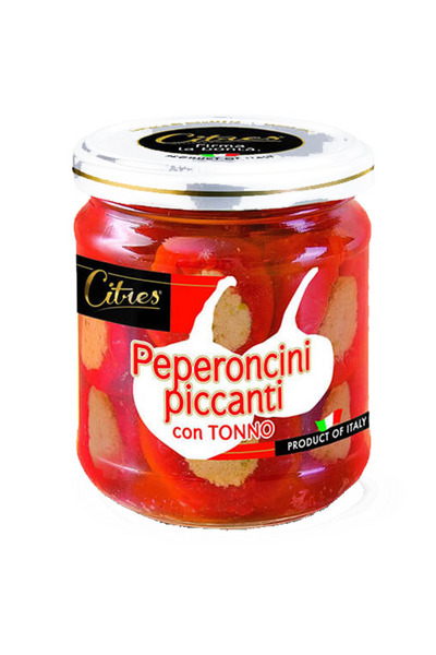 Citres Ardei picanți umpluți cu ton 190g