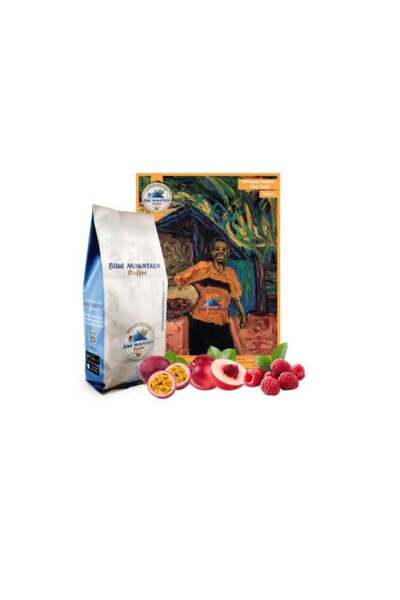 Blue mountain قهوة جيشا الإثيوبية المحمصة طبيعيًا - 1000 جرام