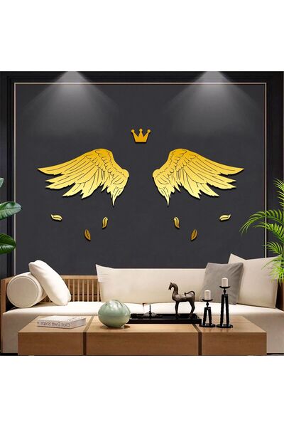 LAZORİAE Painting of Golden Wings