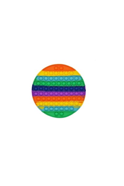 K KATHODE Jucărie senzorială antistres mare - 20 cm, cerc POP IT multicolor