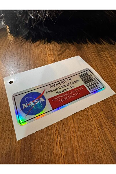 OkyayWorks Nasa Dijital Baskı Sticker- Araba-Motosiklet Etiket Sticker
