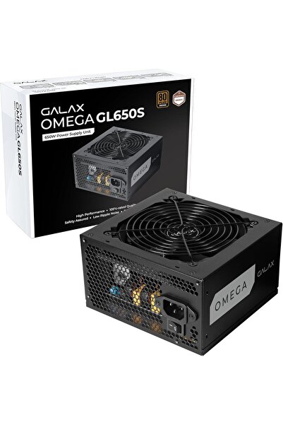 GALAX OMEGA GL650S, 650W Non-Modular ATX 2.51 (Cybenetics Bronze)
