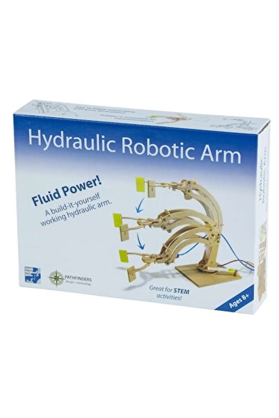 Pathfinders Hydraulic robotic arm, movement in 3 planes - Educational kit +8 years