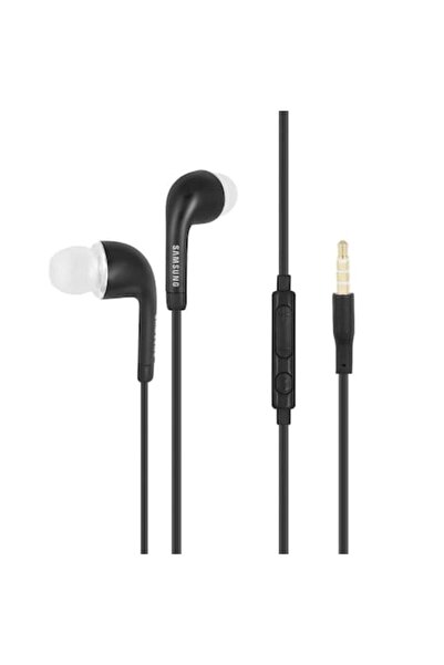 Samsung EHS64 Wired Earphones 3.5mm Jack with Inline Microphone - Black
