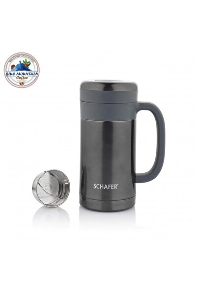 Blue mountain Coffee and Tea Holder - 450 ml - Black