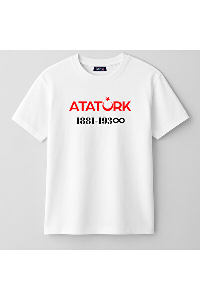 mixxi fashion Ataturk November 10 Short Sleeve Printed Unisex Kids T-Shirt (4...