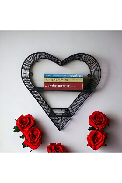 GO DEKOR Kalpli 3 Gözlü Büyük Boy Duvar Rafı/ölçü 45x38cm