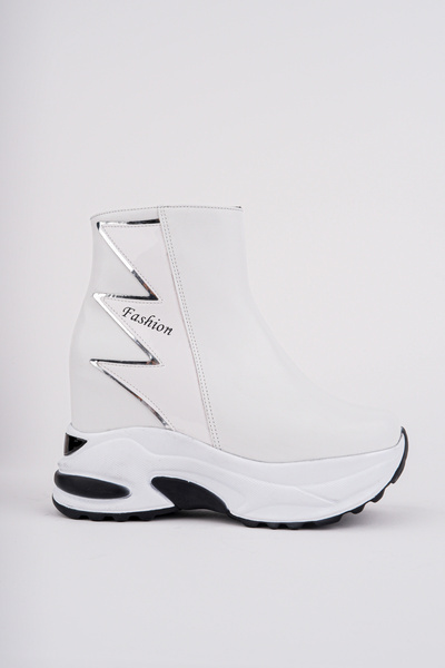 Madam Tarz Umberto Fermuarlı Gizli Topuk Bot