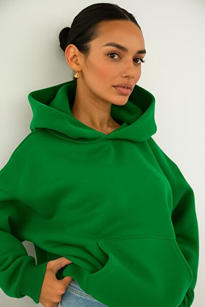 BENROMA سترة بغطاء للرأس للجنسين