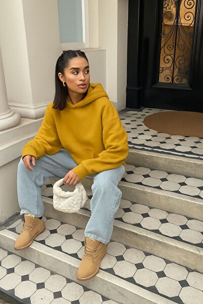 BENROMA سترة رياضية بدون طباعة للجنسين مع غطاء للرأس