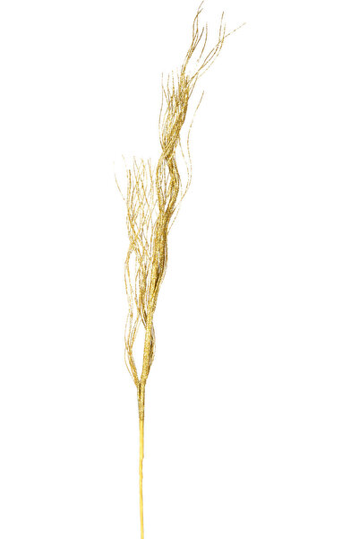 Herdekora Штучна гілка з блискітками Gold 80 см.