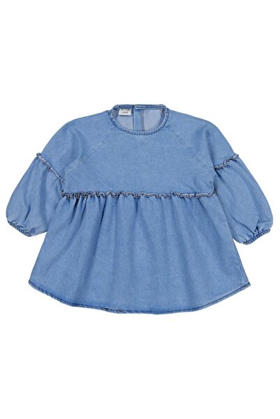 Civil Baby Kot 6-18 Ay Elbise - Mavi 12-18 Ay