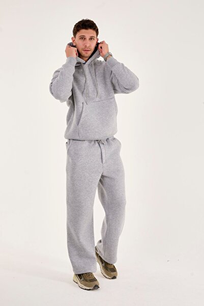 Rocqerx Q-4008 Hooded Three Strings Sh Fleece-Lined Sweat