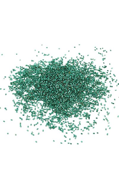 Serhat Aksesuar ve El İşçilik خرز كريستال أخضر فيروزي 2×1.5 مم (100 جرام 4000...