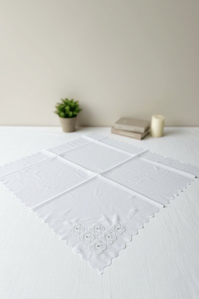 BYC Home & Design French Guipure Satin Bundle with Pearls – Luxurious Dowry