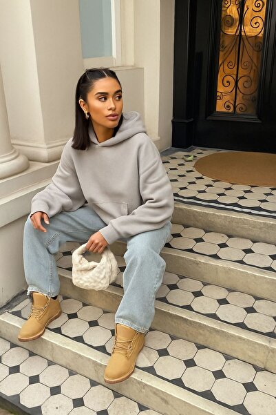 BENROMA Hanorac unisex, fără imprimeu, cu glugă