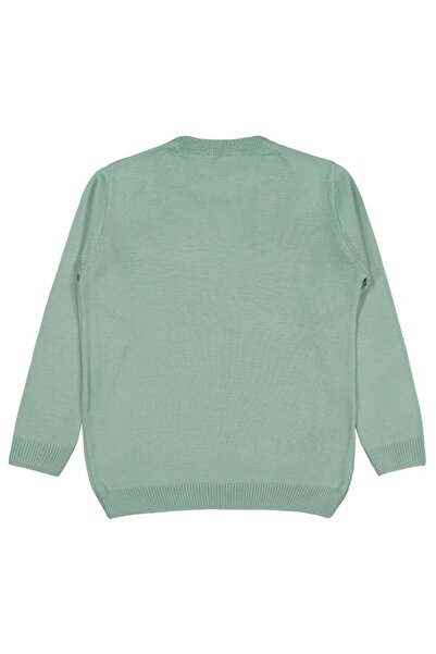 Civil Boys Basic 6-9 Years Old Sweater - Green 7-8 Years Old